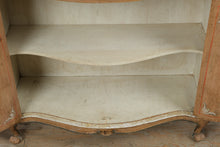 Load image into Gallery viewer, Italian Hand-Painted Rococo Style Sideboard with Curved Front &amp; Floral Panels
