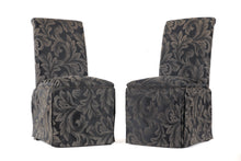 Load image into Gallery viewer, Pair of Black Parson Chairs
