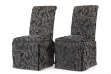 Load image into Gallery viewer, Pair of Black Parson Chairs
