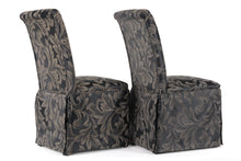 Load image into Gallery viewer, Pair of Black Parson Chairs
