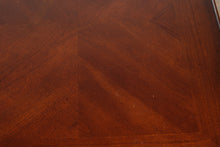 Load image into Gallery viewer, Pair Traditional Cherry Wood End Tables with Lower Shelf and Curved Legs
