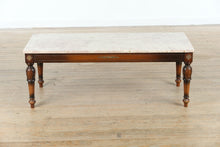 Load image into Gallery viewer, The McGregor Marble-Top Coffee Table – Formal Living Room Elegance
