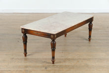 Load image into Gallery viewer, The McGregor Marble-Top Coffee Table – Formal Living Room Elegance
