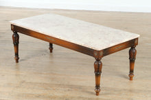 Load image into Gallery viewer, The McGregor Marble-Top Coffee Table – Formal Living Room Elegance
