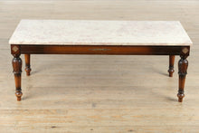Load image into Gallery viewer, The McGregor Marble-Top Coffee Table – Formal Living Room Elegance
