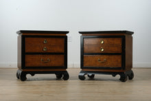 Load image into Gallery viewer, Pair of Oriental Nightstands- Bassett
