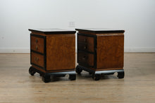 Load image into Gallery viewer, Pair of Oriental Nightstands- Bassett
