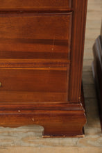 Load image into Gallery viewer, Pair of American Drew Solid Cherry Chippendale Nightstands – 26&quot; Wide
