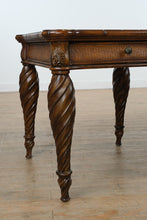 Load image into Gallery viewer, Pair of Bahamian Style Side Tables with Woven Details
