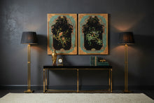 Load image into Gallery viewer, Mid Century Florentine Style Bird Wall Panels Gilt Frame Pair 30x42
