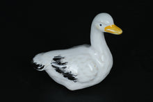 Load image into Gallery viewer, Pair of Vintage Hand-Painted Porcelain Goose Figurines
