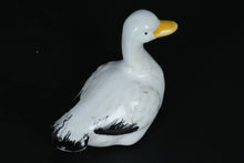 Load image into Gallery viewer, Pair of Vintage Hand-Painted Porcelain Goose Figurines
