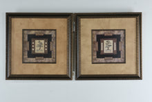 Load image into Gallery viewer, Asian Inspired Bonsai Tree Framed Art Pair 24 Inch Square Wall Decor
