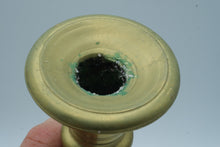 Load image into Gallery viewer, Antique Brass Candlesticks Pair Tall Baluster Turned Victorian Style
