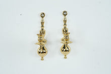 Load image into Gallery viewer, Pair Brass Wall Candle Sconces Traditional Colonial Style 9 Inch
