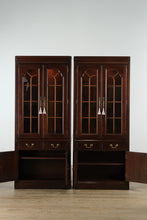 Load image into Gallery viewer, Pair of Cherry Library / Display Cabinets - Hooker Furniture
