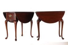 Load image into Gallery viewer, Pair of Cherry Pembroke Side Tables
