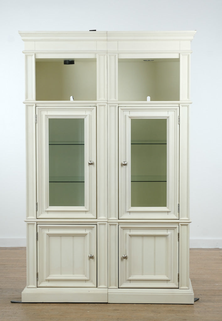 Pair of Cottage Lane Bookcase Cabinets