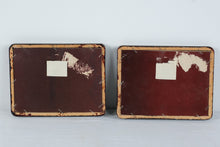 Load image into Gallery viewer, Vintage Chinese Shell Art Landscape Crane Birds Framed Pictures Set of 2
