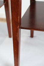 Load image into Gallery viewer, Pair of Tray Top Mahogany Side Tables
