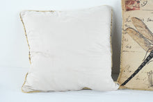 Load image into Gallery viewer, Set of 2 Dragonfly Botanical Decorative Throw Pillows 16 Inch Floral Accent Cushions
