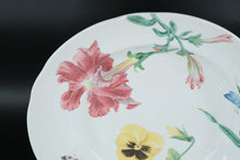 Load image into Gallery viewer, Spode English Floral Salad Plates – Set of 2 • 9.25" Round • 2006 Williams-Sonoma Exclusive • Made in England
