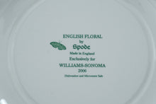 Load image into Gallery viewer, Spode English Floral Salad Plates – Set of 2 • 9.25" Round • 2006 Williams-Sonoma Exclusive • Made in England
