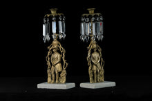 Load image into Gallery viewer, Pair of Girondale Figural Candelabras
