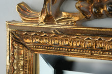 Load image into Gallery viewer, Pair of Gilded Shell Crest Wall Mirrors by Carolina Mirror Co. – 31.5&quot; Tall | Ornate Traditional Style
