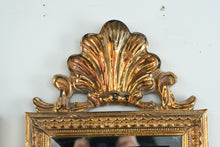 Load image into Gallery viewer, Pair of Gilded Shell Crest Wall Mirrors by Carolina Mirror Co. – 31.5&quot; Tall | Ornate Traditional Style
