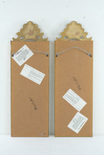 Load image into Gallery viewer, Pair of Gilded Shell Crest Wall Mirrors by Carolina Mirror Co. – 31.5&quot; Tall | Ornate Traditional Style
