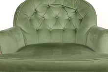 Load image into Gallery viewer, Pair of Green Velvet Club Chairs - Woodmark
