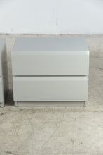 Load image into Gallery viewer, Pair of Lane Mid-Century Modern Gray Lacquered Nightstands
