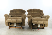 Load image into Gallery viewer, La-Z-Boy Matching Pair of Upholstered Rocker Recliners
