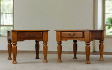 Load image into Gallery viewer, Pair of Main Street Side Tables with Center Drawers

