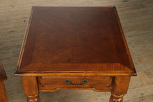 Load image into Gallery viewer, Pair of Main Street Side Tables with Center Drawers
