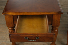 Load image into Gallery viewer, Pair of Main Street Side Tables with Center Drawers
