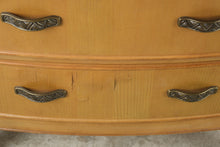 Load image into Gallery viewer, Pair of Traditional Oak Nightstands with Pull Out Tables
