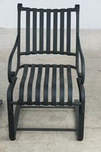 Load image into Gallery viewer, Pair of Summer Classics Black Iron Cantilever Armchairs
