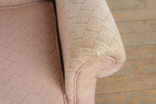 Load image into Gallery viewer, Pair of Pale Pink Reclining Wingback Chairs
