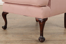 Load image into Gallery viewer, Pair of Soft Pink Wingback Chairs
