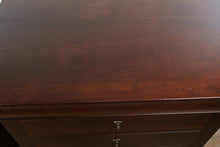 Load image into Gallery viewer, Pair of Sumter Furniture Dark Cherry Nightstands with Felt Lined Drawers
