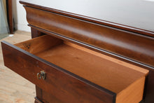 Load image into Gallery viewer, Pair of Sumter Furniture Dark Cherry Nightstands with Felt Lined Drawers
