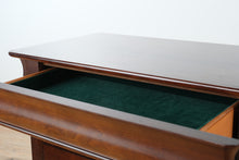 Load image into Gallery viewer, Pair of Sumter Furniture Dark Cherry Nightstands with Felt Lined Drawers
