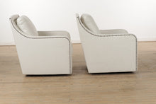 Load image into Gallery viewer, Pair of Swiveling Annie Anne Arm Chairs

