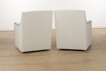 Load image into Gallery viewer, Pair of Swiveling Annie Anne Arm Chairs
