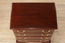 Load image into Gallery viewer, Pair of Tall Heirloom Mahogany Nightstands by Craftique
