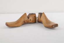 Load image into Gallery viewer, Pair of Wooden Shoe Forms - Dated 1939
