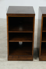 Load image into Gallery viewer, Pair of Modern Wood Bookcases - Online Only
