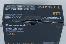 Load image into Gallery viewer, Panasonic Lumix DMC LZ5 Silver 6MP Digital Camera New in Box Complete
